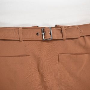 Brown High Waist Skirt